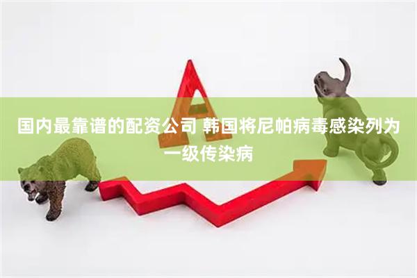 国内最靠谱的配资公司 韩国将尼帕病毒感染列为一级传染病